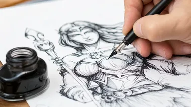 Magia z tuszu w Lublińcu - manga „Atelier Spiczastych Kapeluszy” na spotkaniu IKIGAI