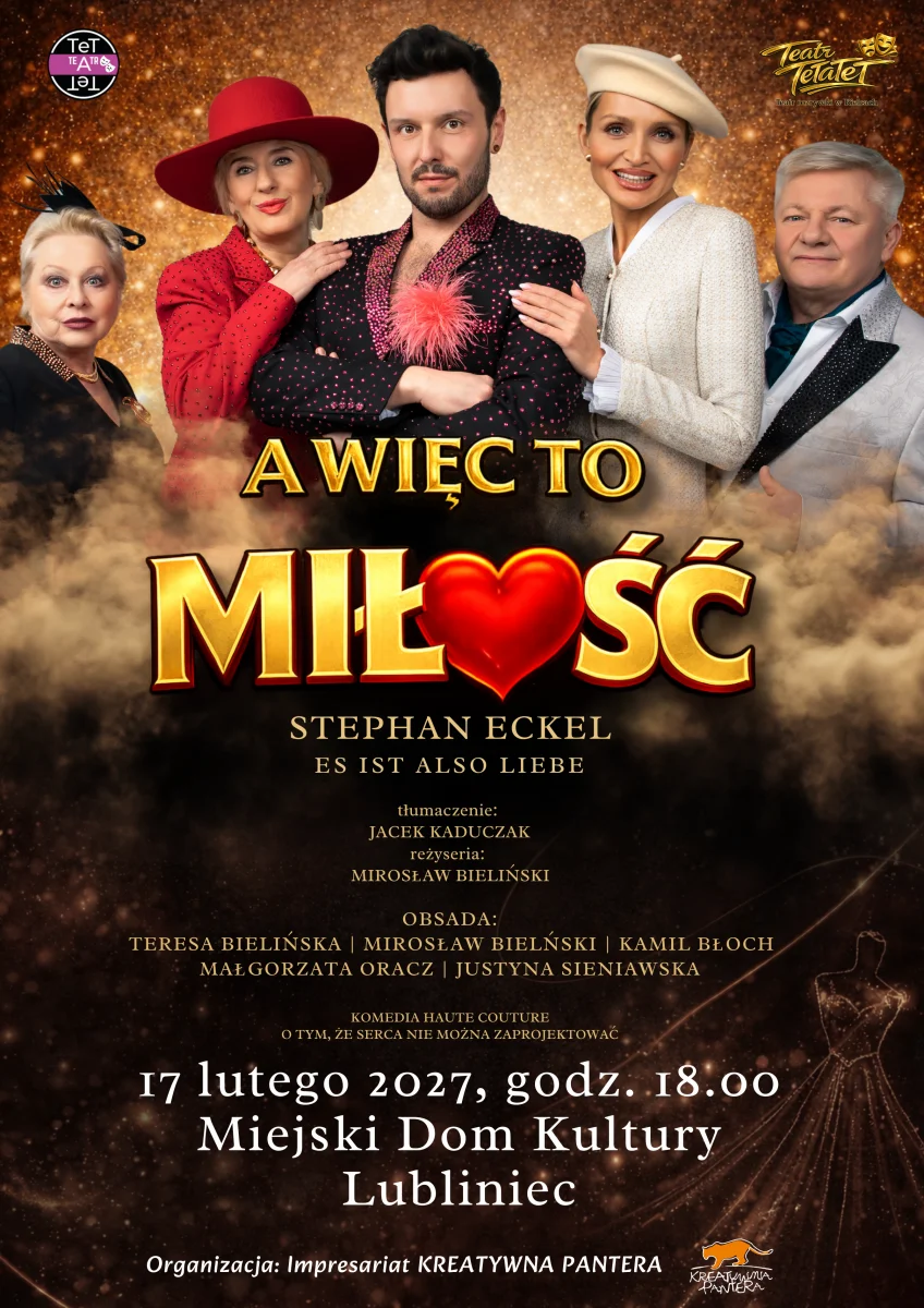 Grafika promocyjna wydarzenia A więc to miłość