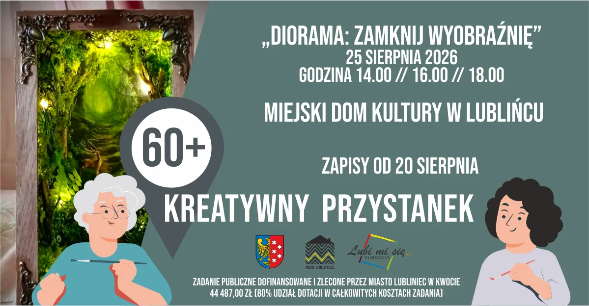 Grafika promocyjna wydarzenia Diorama: zamknij wyobraźnię