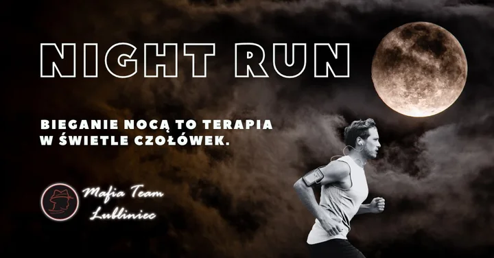 Grafika promocyjna wydarzenia Grudniowy (prawie mikołajkowy) Night Run