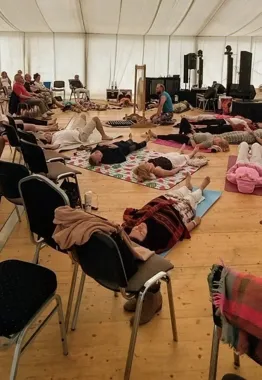 Grafika promocyjna wydarzenia Dary Ducha - Alchemiczny Reset nad jeziorem w Lublińcu