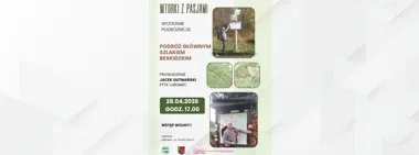 Grafika promocyjna wydarzenia WTORKI Z PASJAMI: Podróż Głównym Szlakiem Beskidzkim w Lubitece
