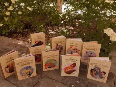 Bajki, które zostaną na lata - biblioteka w Lublińcu dostała wyjątkowy prezent