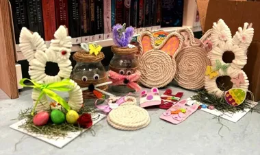 Lubiteka zamieniła się w pracownię zajączków - rodziny zrobiły świąteczne cuda