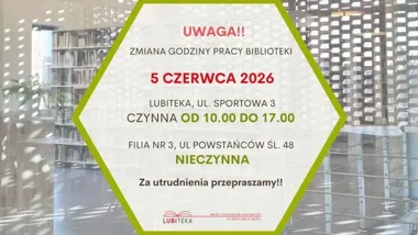 Lubiteka skraca dzień pracy - warto zaplanować wizytę wcześniej