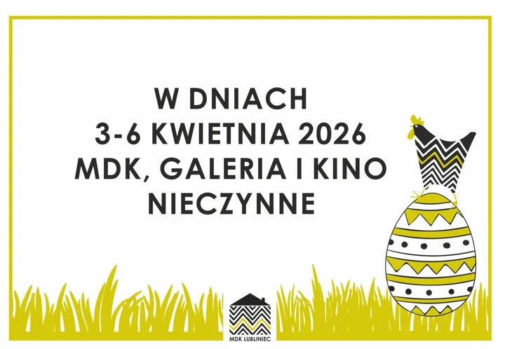 MDK Lubliniec robi świąteczną pauzę - sprawdź, kiedy zamkną drzwi