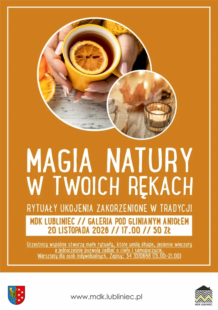 Jesienne rytuały w Lublińcu - natura zamieni się w sposób na ukojenie