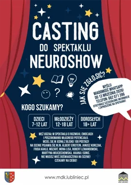 W Lublińcu szukają bohaterów do Neuroshow - każdy może spróbować