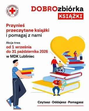 Książki wracają do ludzi. W Lublińcu rusza DobroZbiórka