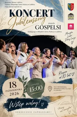 Gospelsi świętują dekadę na scenie MDK w Lublińcu. Wstęp wolny