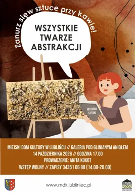 Abstrakcja bez tajemnic. W Lublińcu sztuka spotka się przy kawie