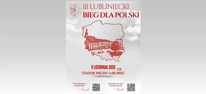 Bezpłatny bieg w Lublińcu. Tylko zapisy online gwarantują wybraną koszulkę