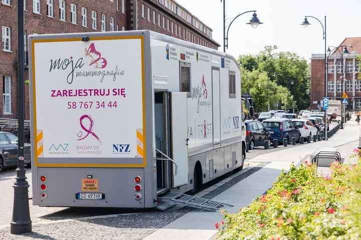 Mammobus przyjedzie do Lublińca. Badanie trwa tylko kilka minut