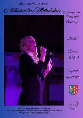 Na Rynku zabrzmi muzyka. Aleksandra Mikulska wystąpi z recitalem