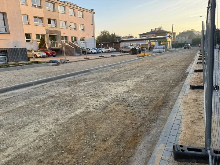 Prawie milion złotych na ul. Majdanek. Roboty są zaawansowane w 40%