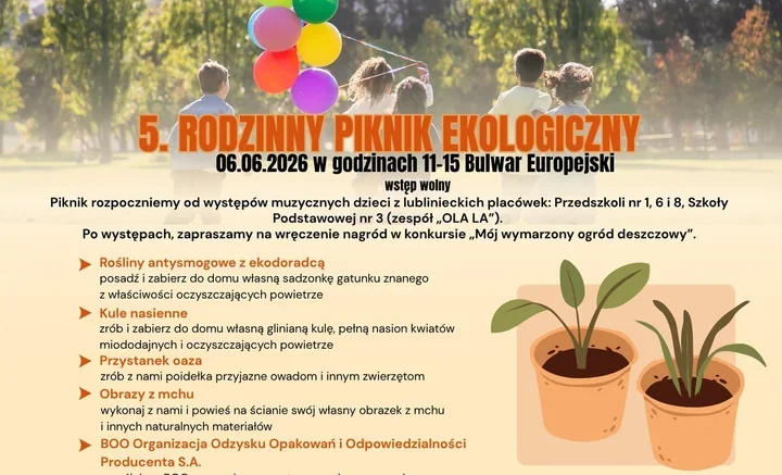 Na Bulwarze Europejskim powstanie zielony plac zabaw dla rodzin
