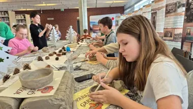 Ferie pełne pomysłów – dzieci tworzyły w Zimowym Makerspace biblioteki