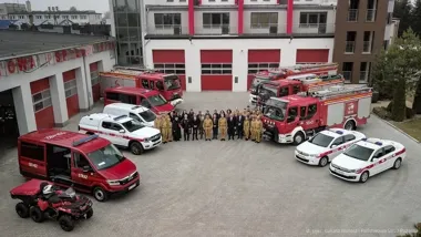 Roczna narada straży pożarnej – bilans działań, doposażenie i ćwiczenia w Lublińcu