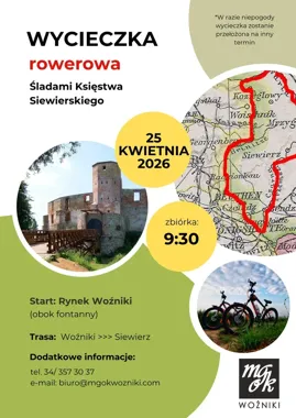 Rowerem przez ślady dawnego księstwa. Wyprawa z Woźnik do Siewierza